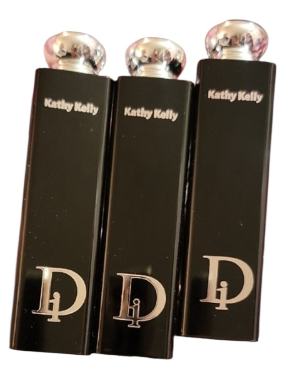 Kathy Kelly Aura Color-Changing Lip Balm - Pink Glow BRAND NEW Set Of 3